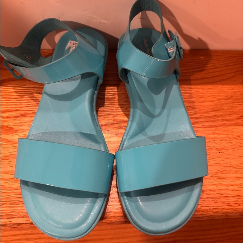 Hush Puppies Teal Blue Women's Sandals size 9